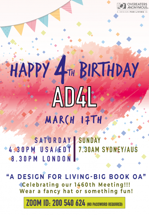 4th Happy Birthday AD4L